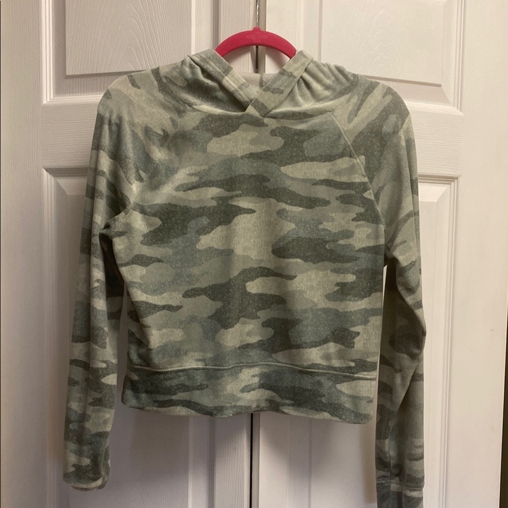 Camo Green Women's Hoodie